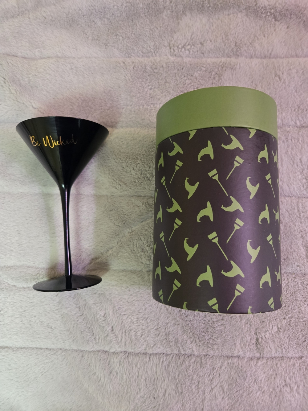 Black Martini Glass - Party Drinkware